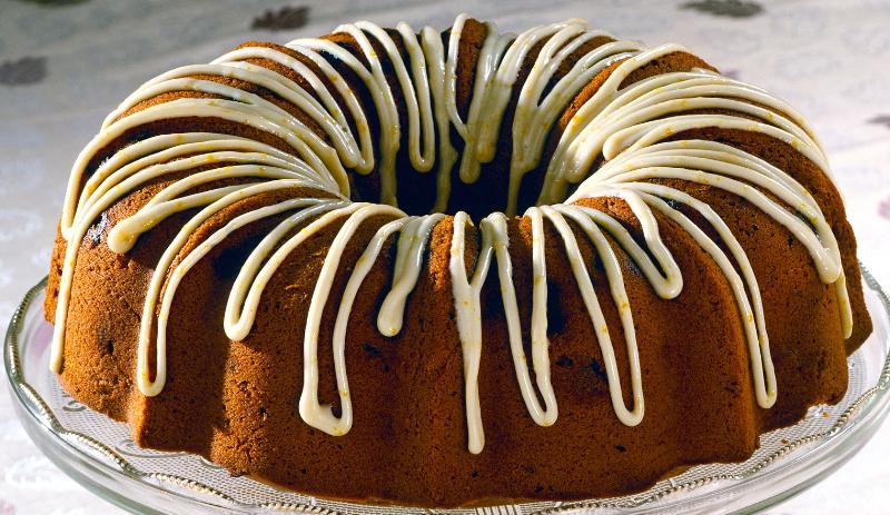 Glazed Pumpkin Spice Cake